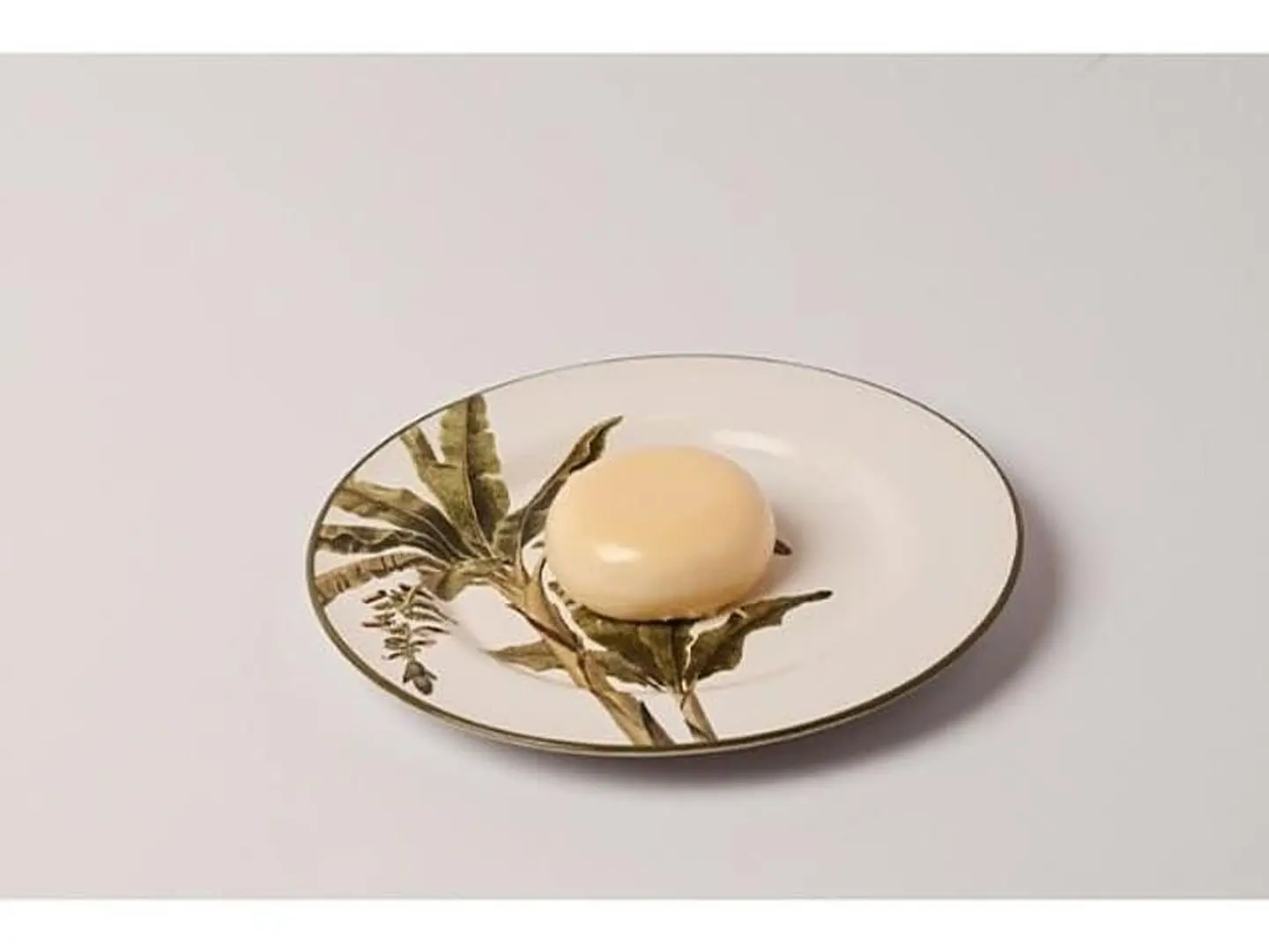 Mastic Mousse With Berries
