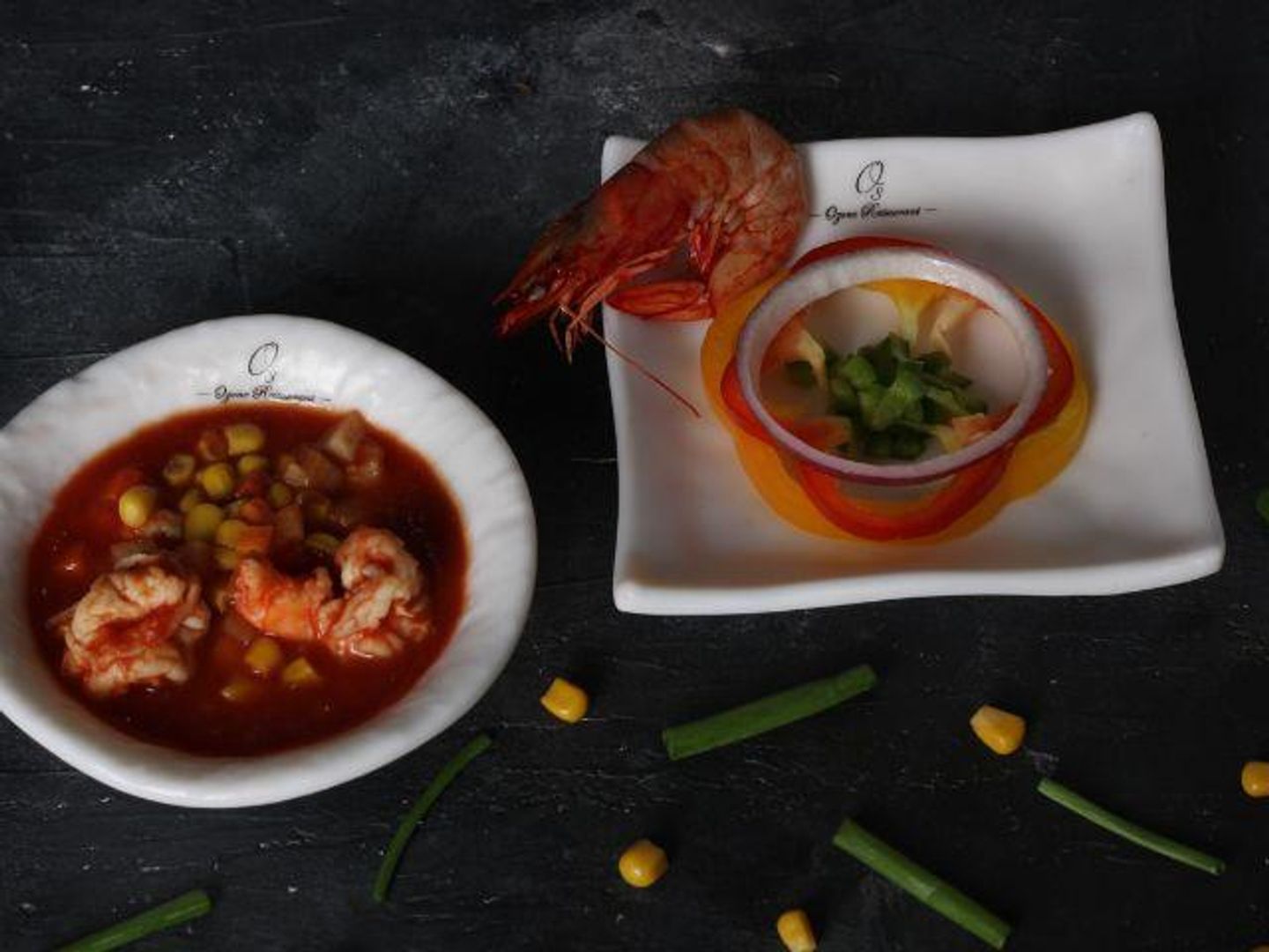 Shrimp Soup With Vegetables