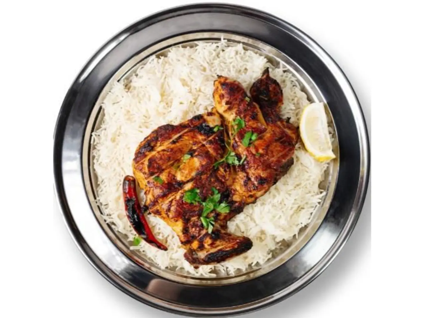 Half Charcoal Grilled Chicken With Temmn