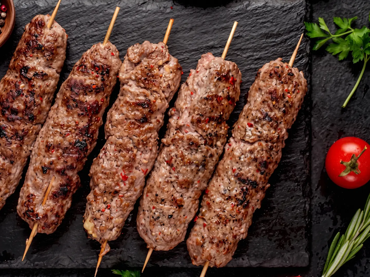 Chapati Meat Kebab