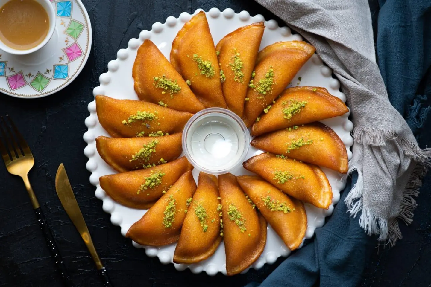 قطايف نص كيلو