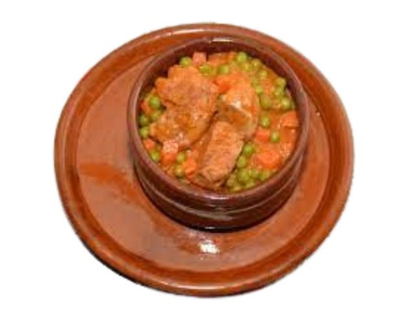 طاجن لحمة بازلاء