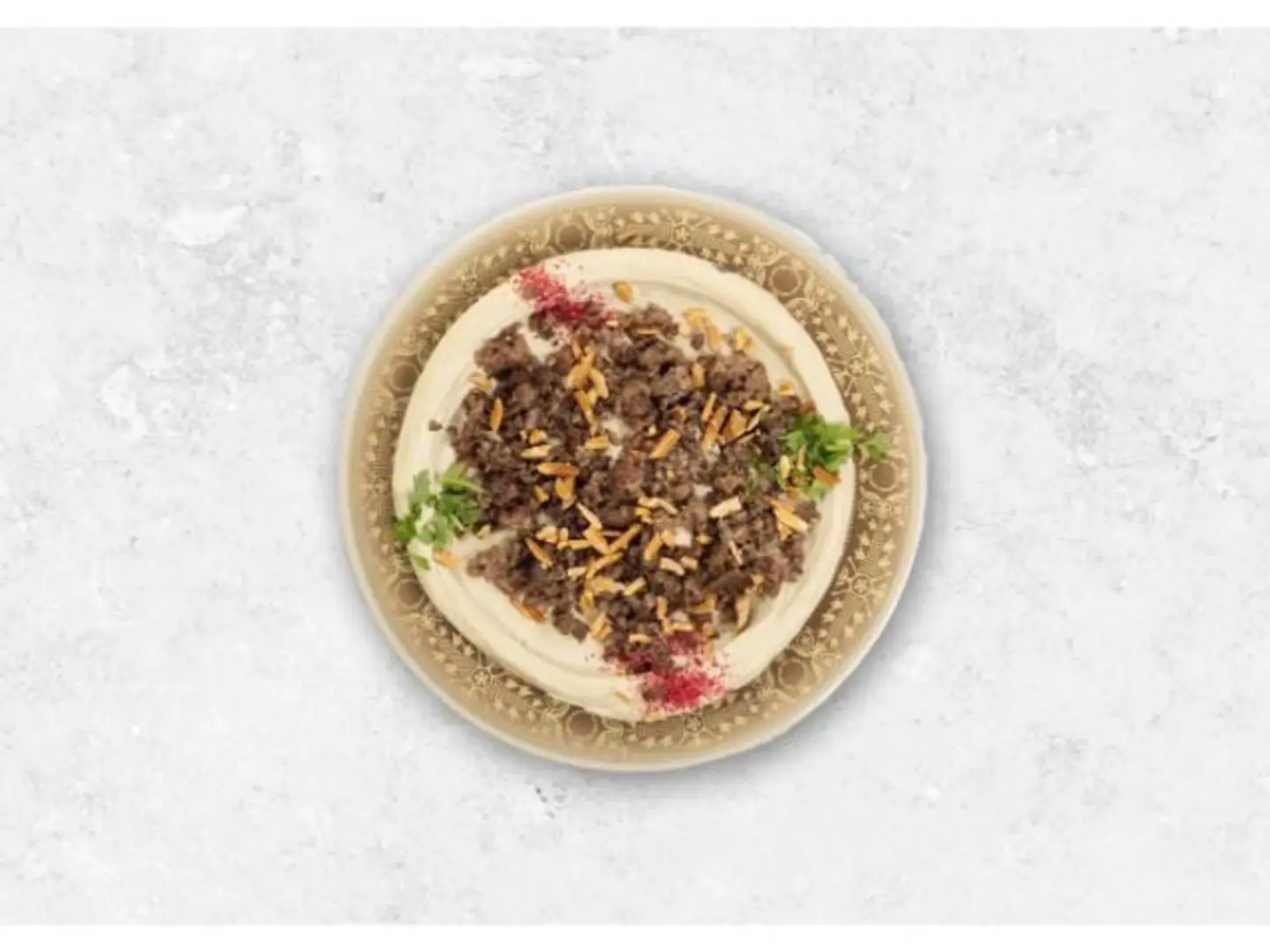 Hummus With Meat