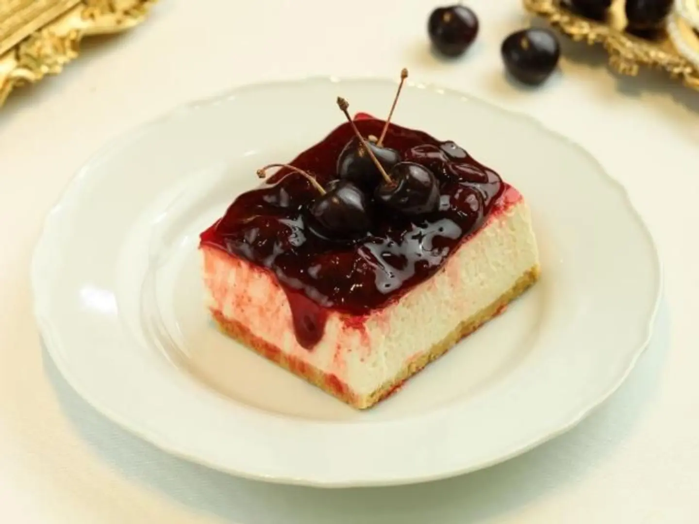 Cherry Cheesecake