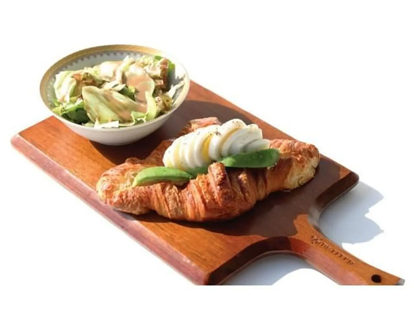 Egg And Avocado Croissant