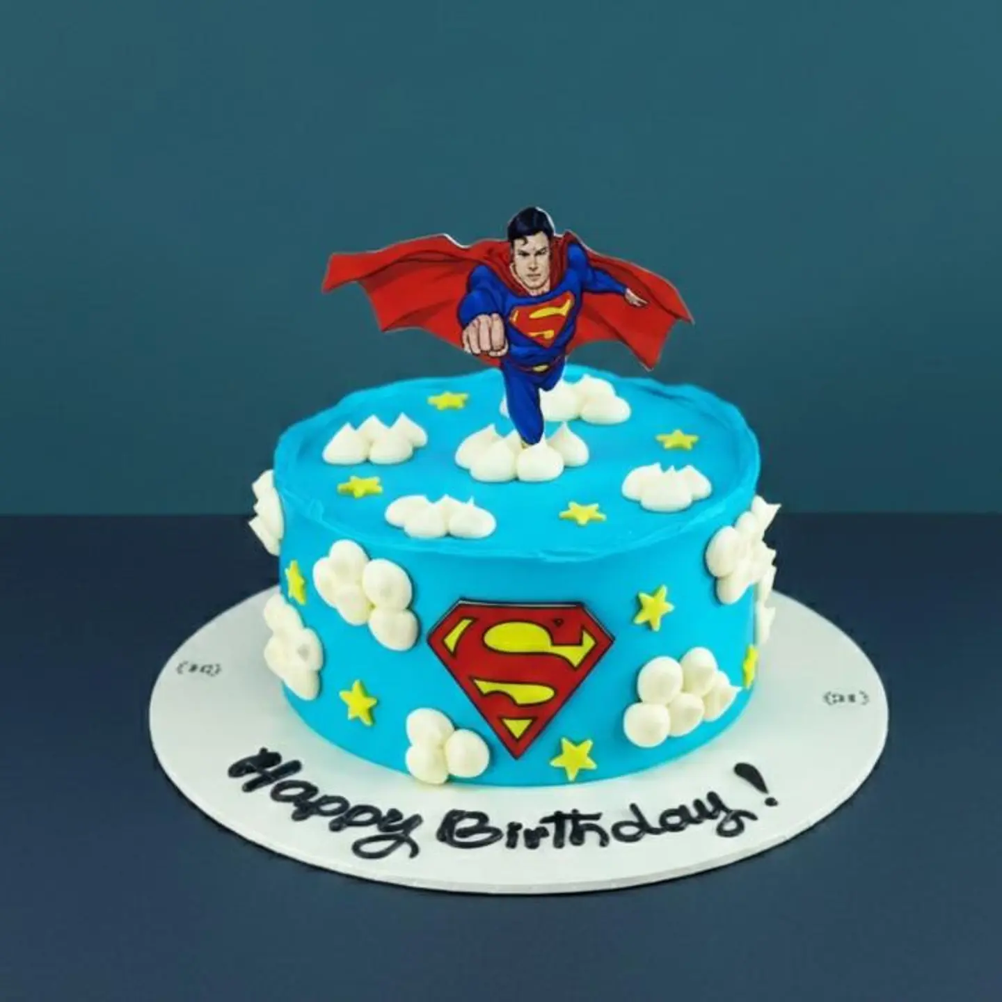 Superman Cloud Cake