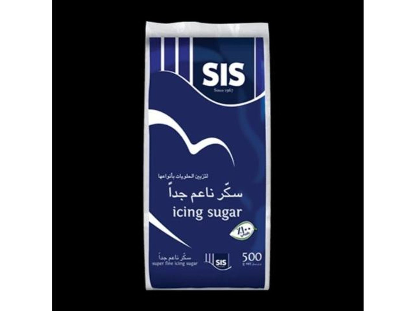 SIS-سكر أبيض بودرة 500 جرام