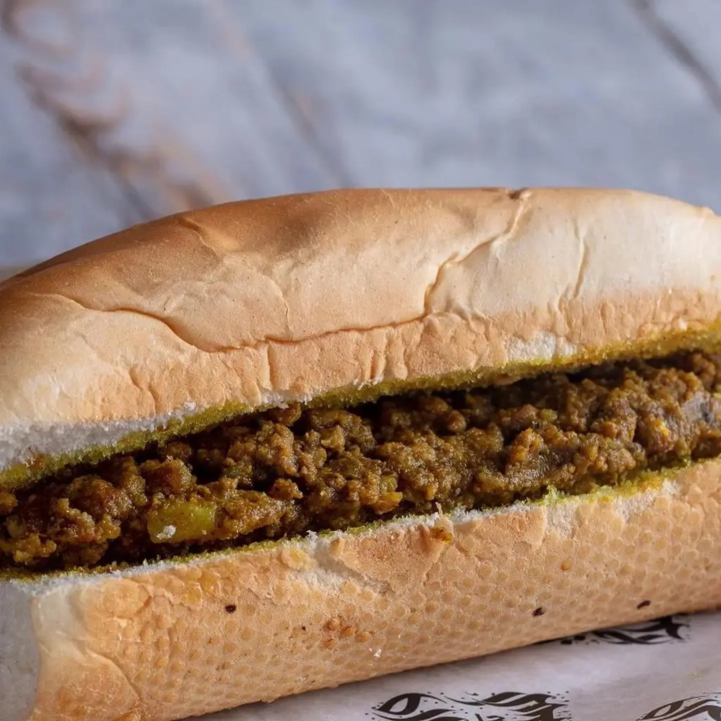 ساندويتش لحم مفروم