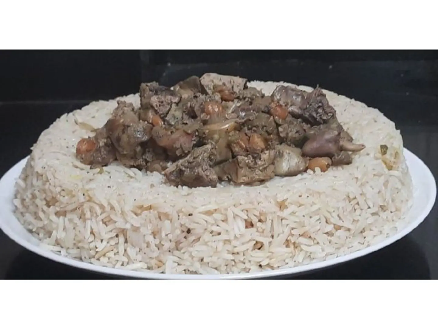 ارز بالكبدة