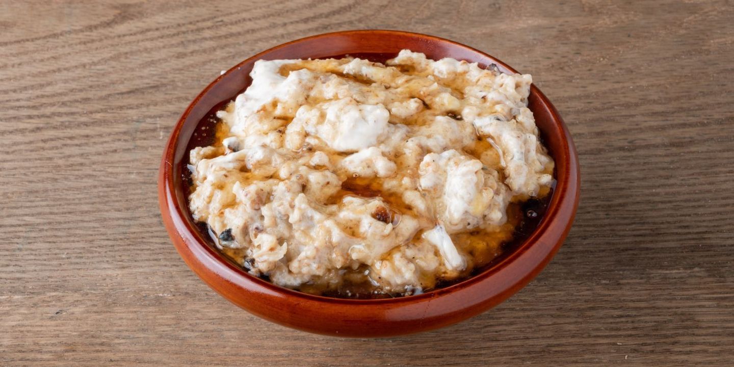 فتة دبل قشطة