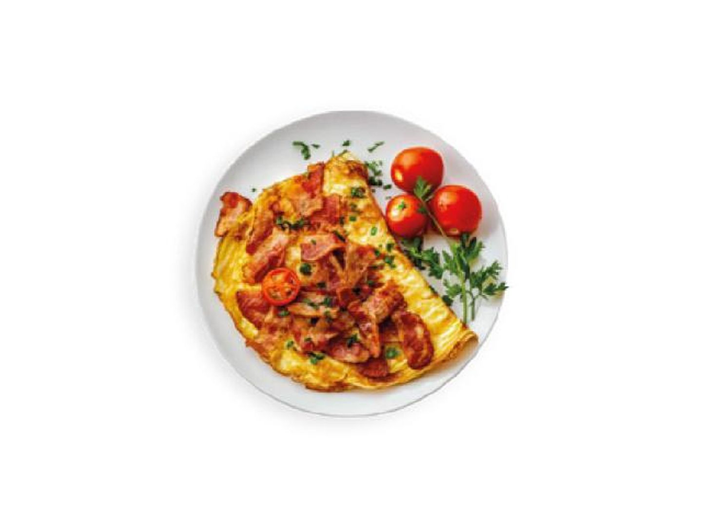 Omellette With Beef Bacon
