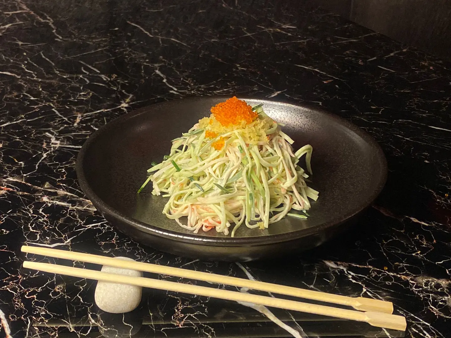 Cucumber Crabstick Salad