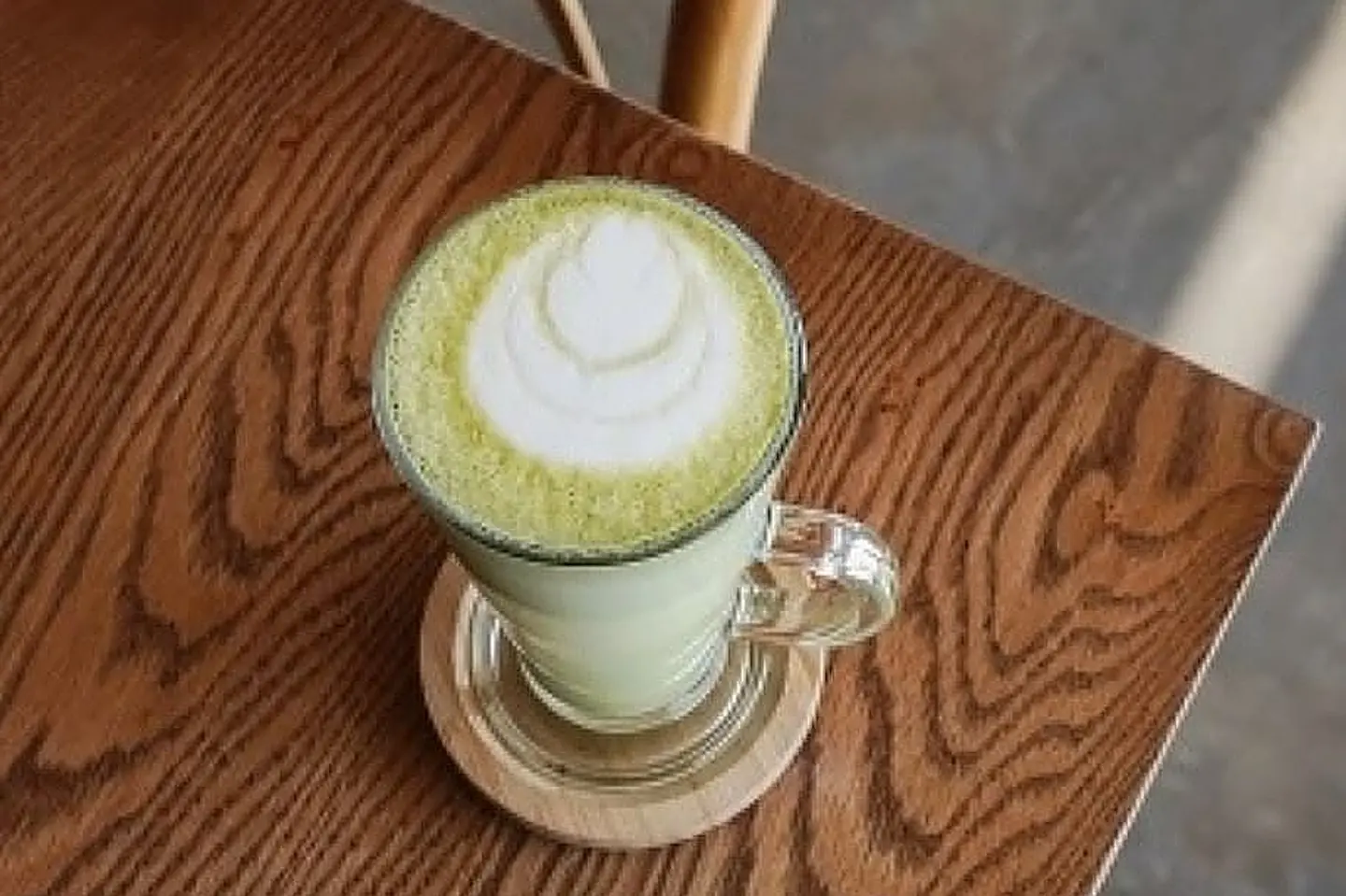 ماتشا لاتيه بالإسبريسو