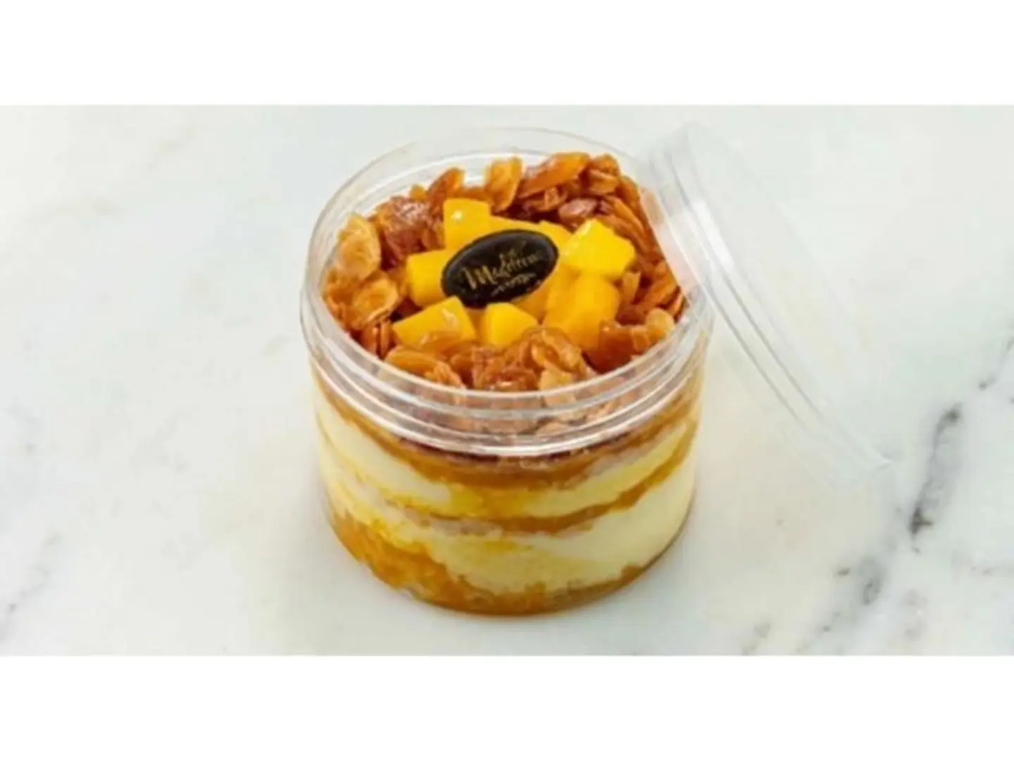 Mango Cream Brulee Verrine