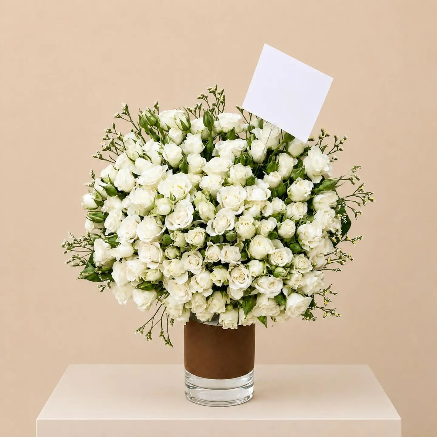 Vase Of White Wishes