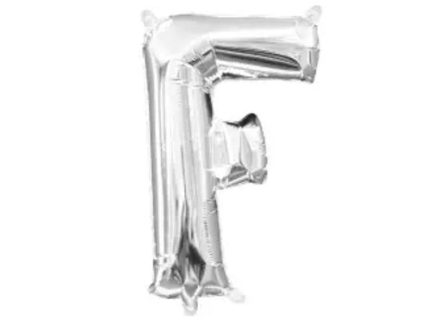 Silver Letter Balloons F