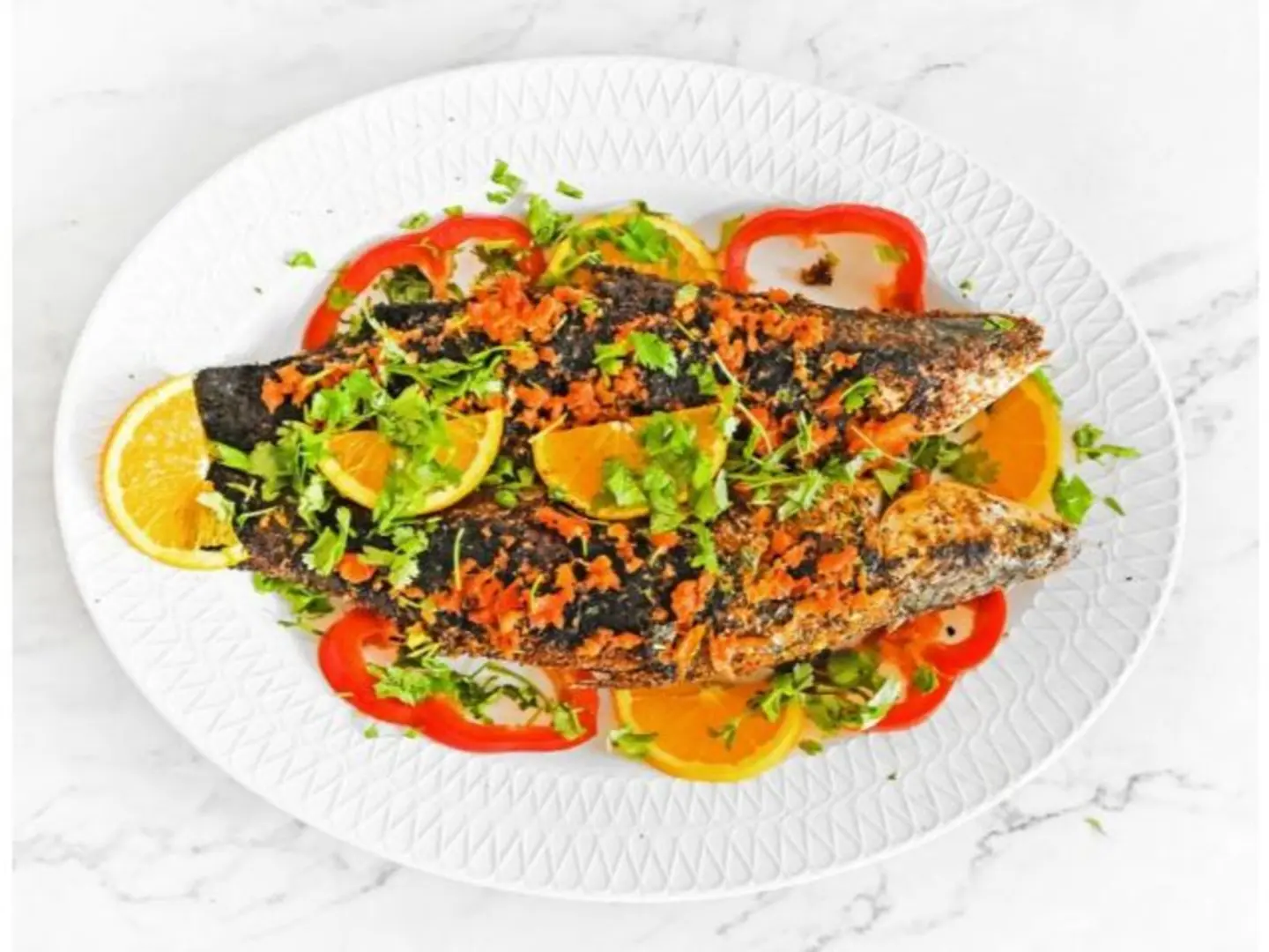 وجبة ماكريل مشوي سنجاري