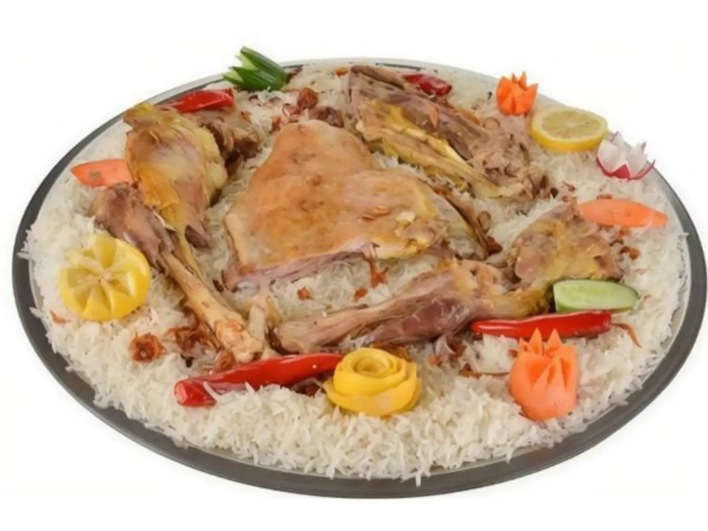 ربع تيس حنيذ