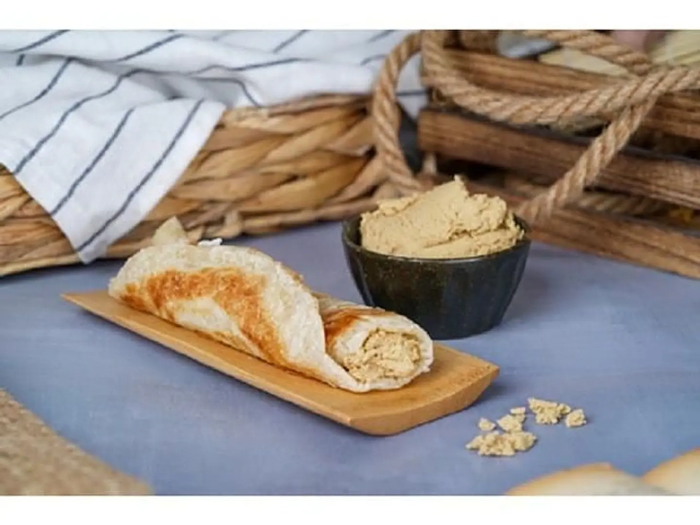 شباتي جبن مع رهش