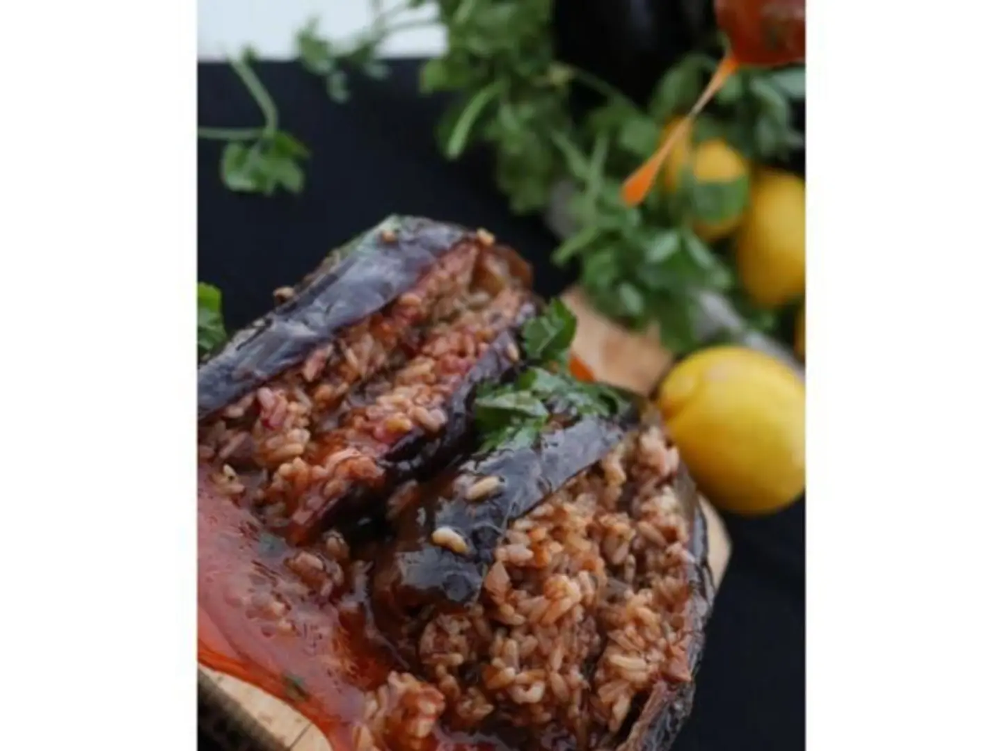 Stuffed Eggplant 3 Pieces