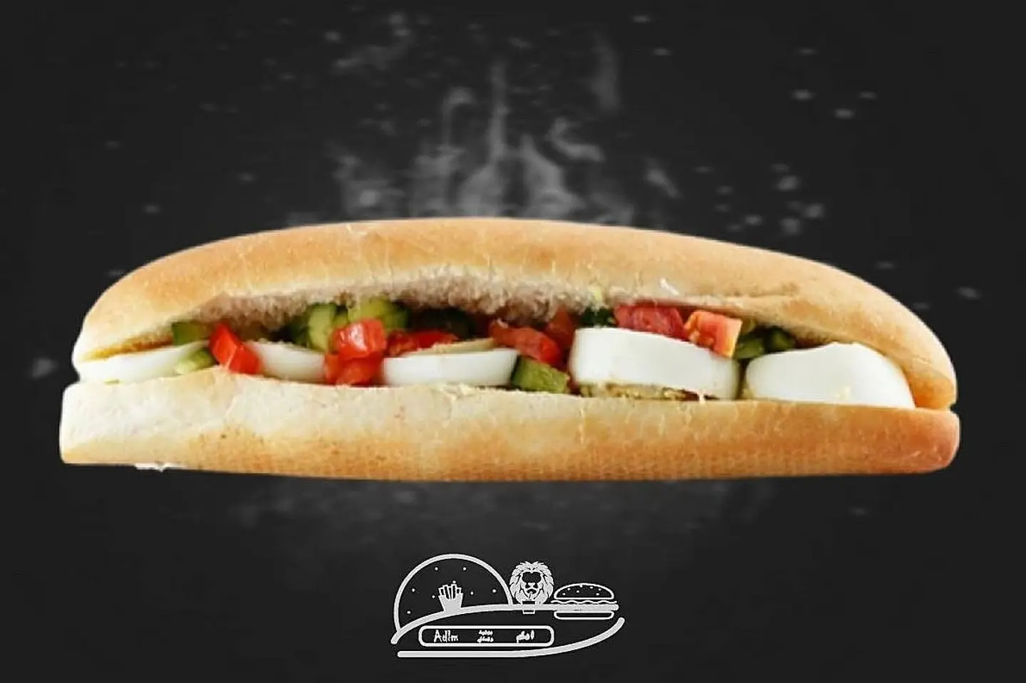 ساندوتش بيض مسلوق