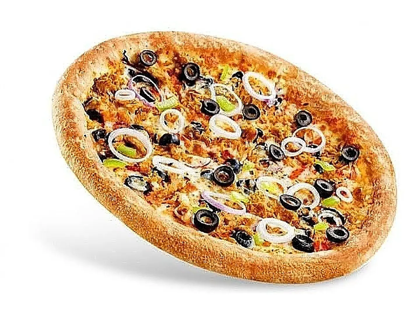 بيتزا خضار كبير