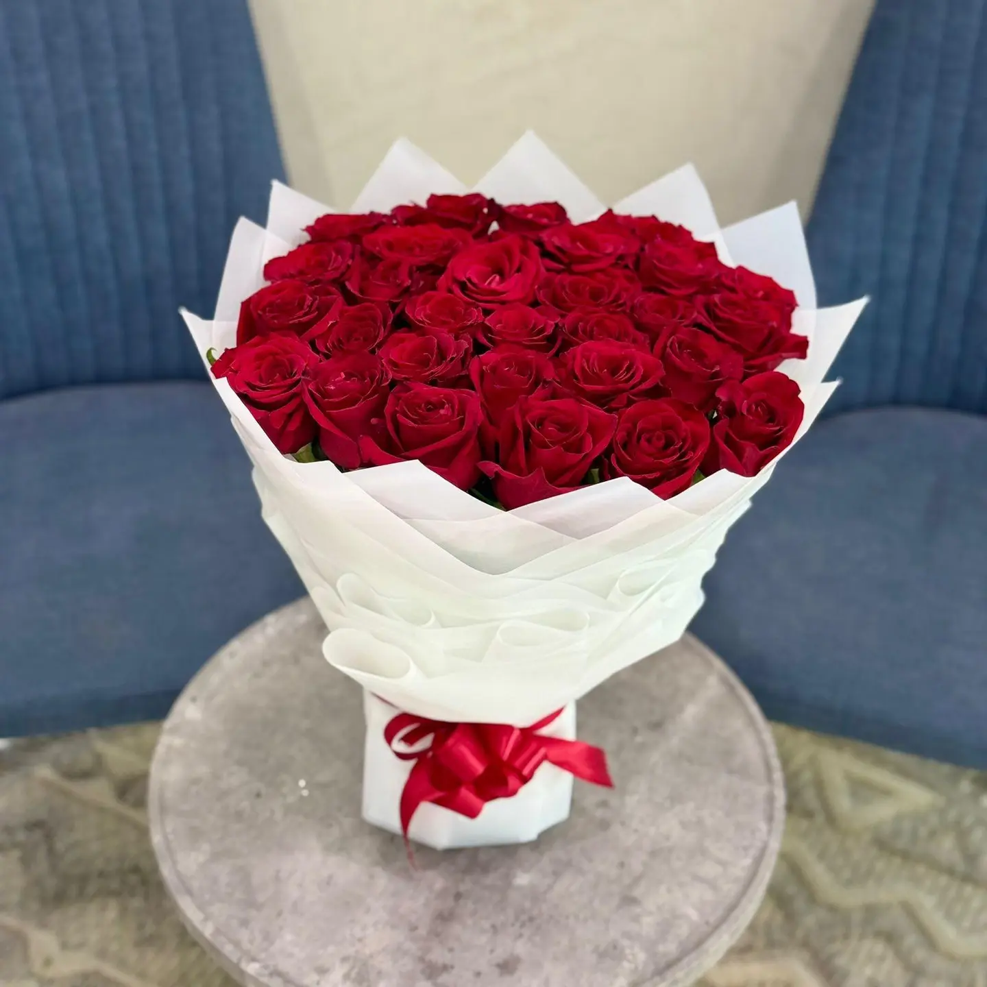 باقة ورد جوري احمر 3