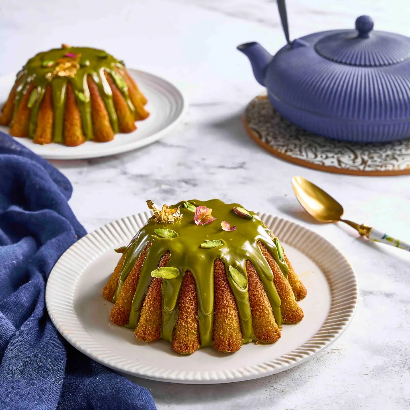 Molten Cake Pistachio