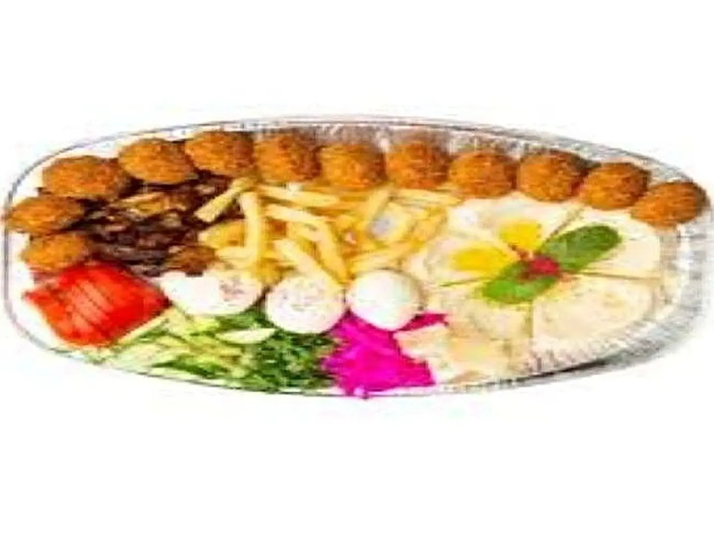 صحن فلافل صغير