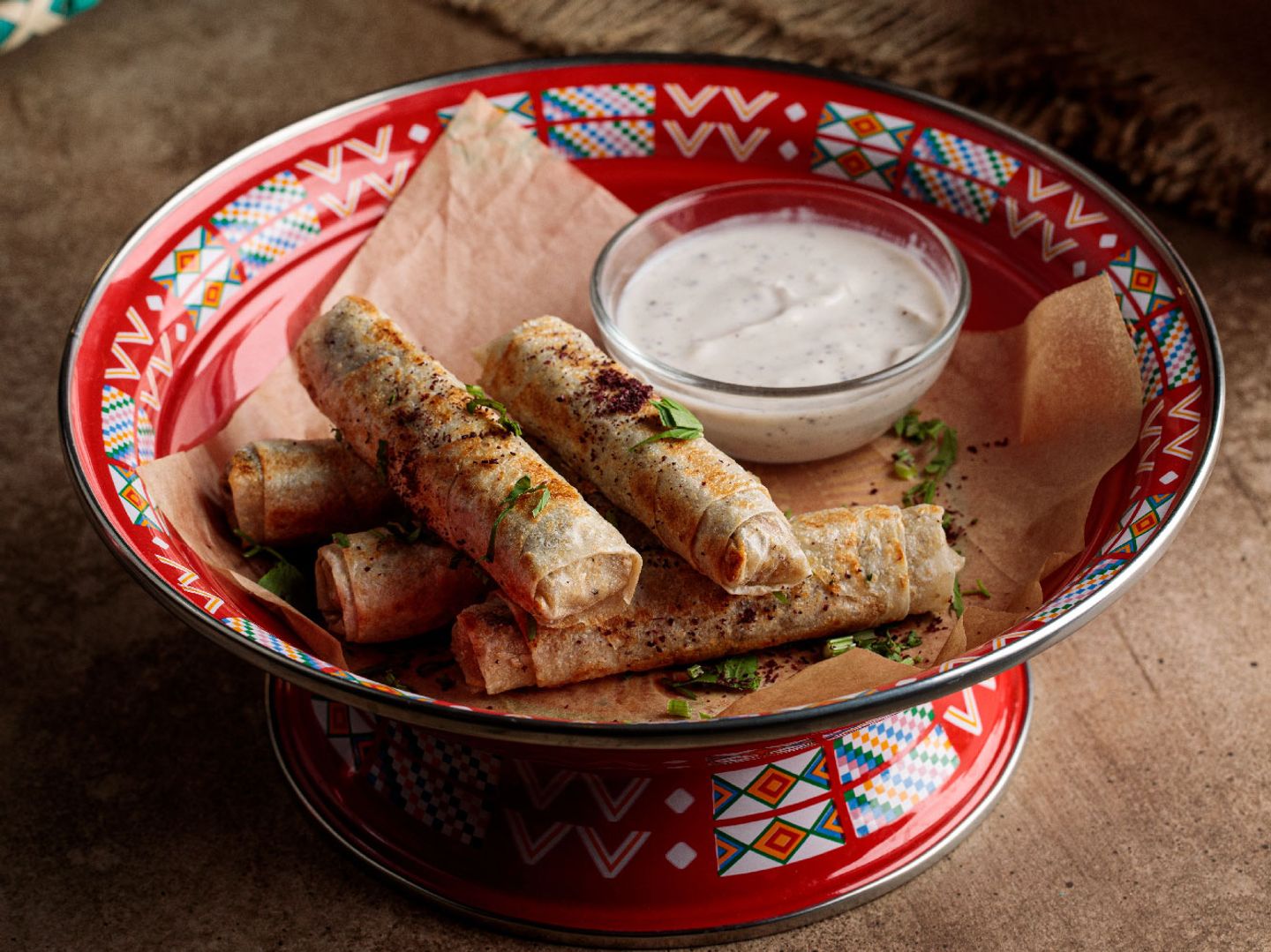 Chicken Tikka Roll Spicy