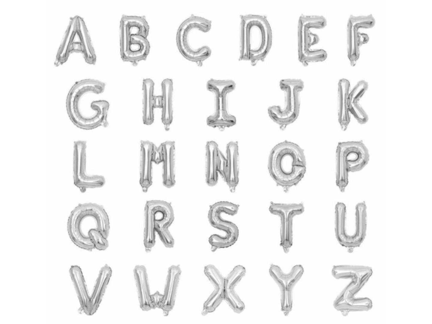 Silver Helium Letters