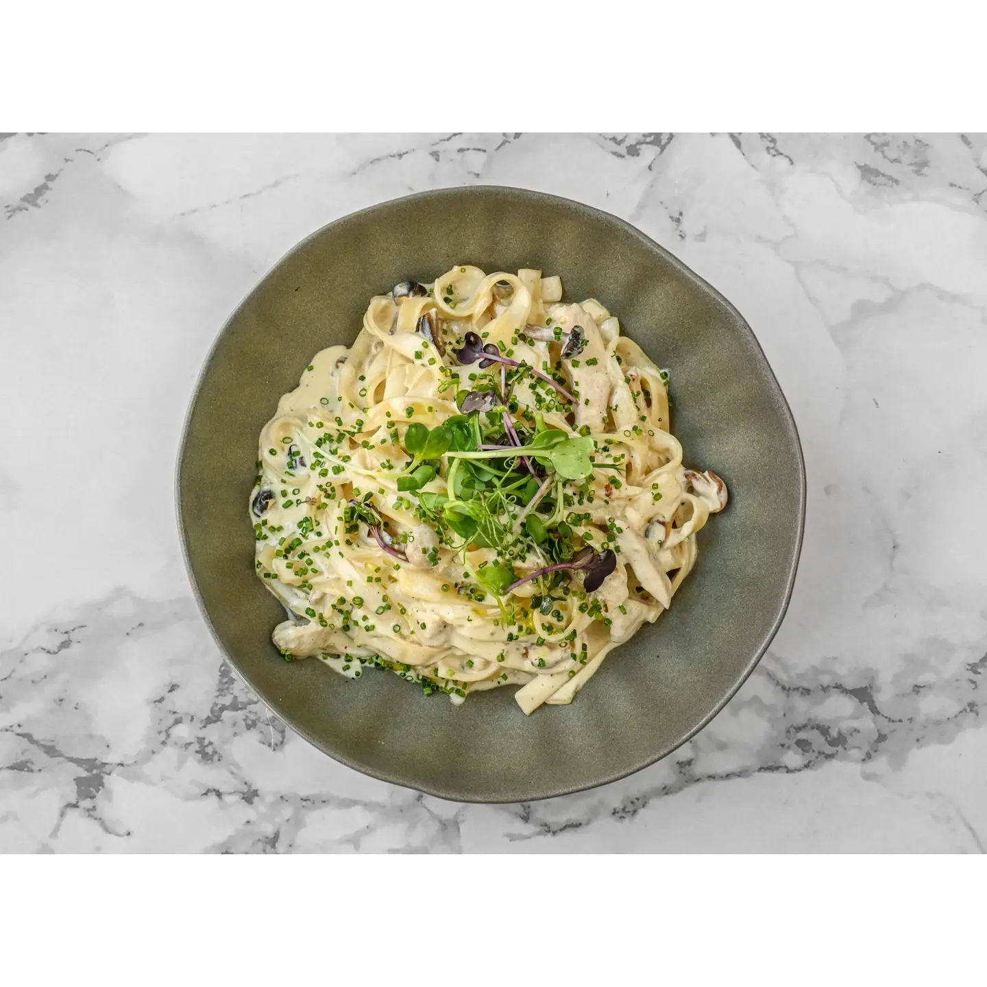 Tagliatelle Pasta With Chicken