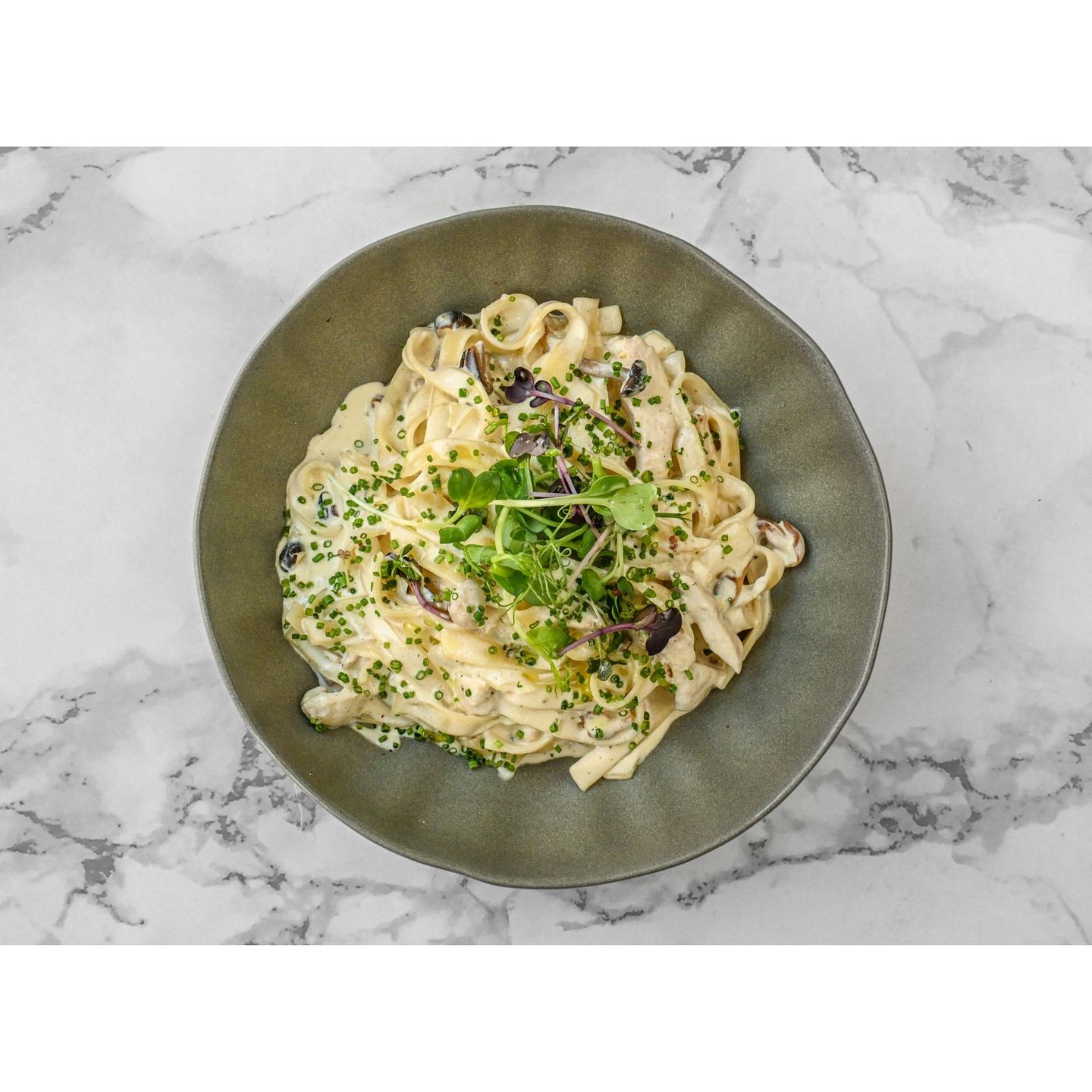 Tagliatelle Pasta With Chicken