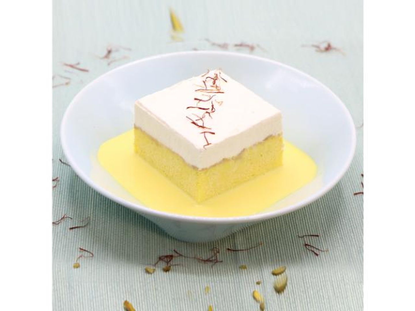 Saffron Milk Cake