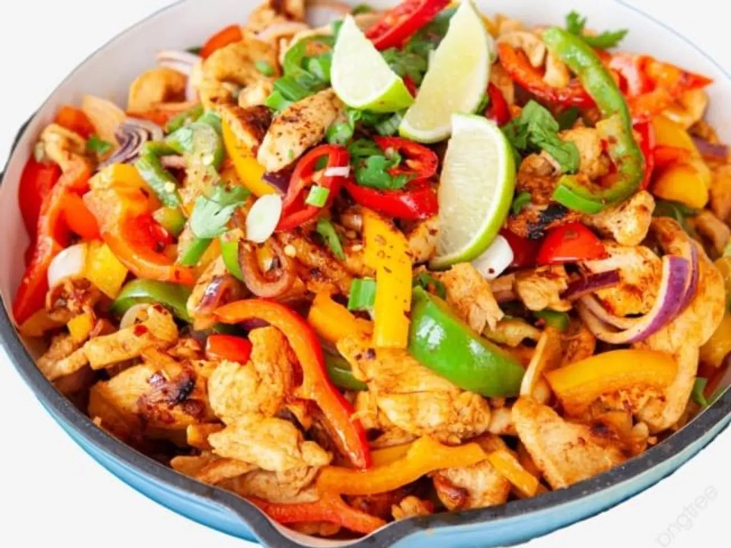 طبق فاهيتا دجاج