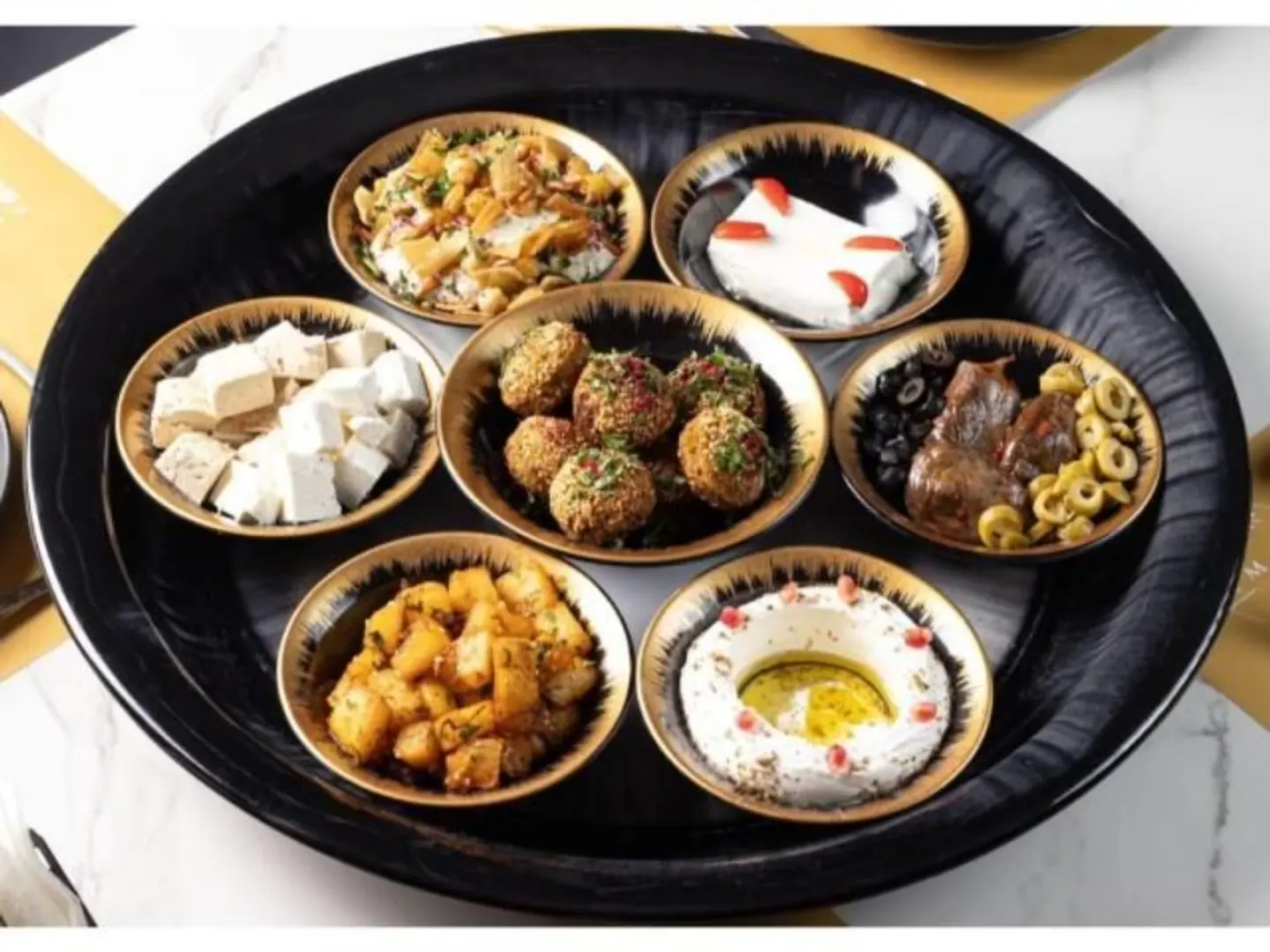 طبق افطار رامبل التركي