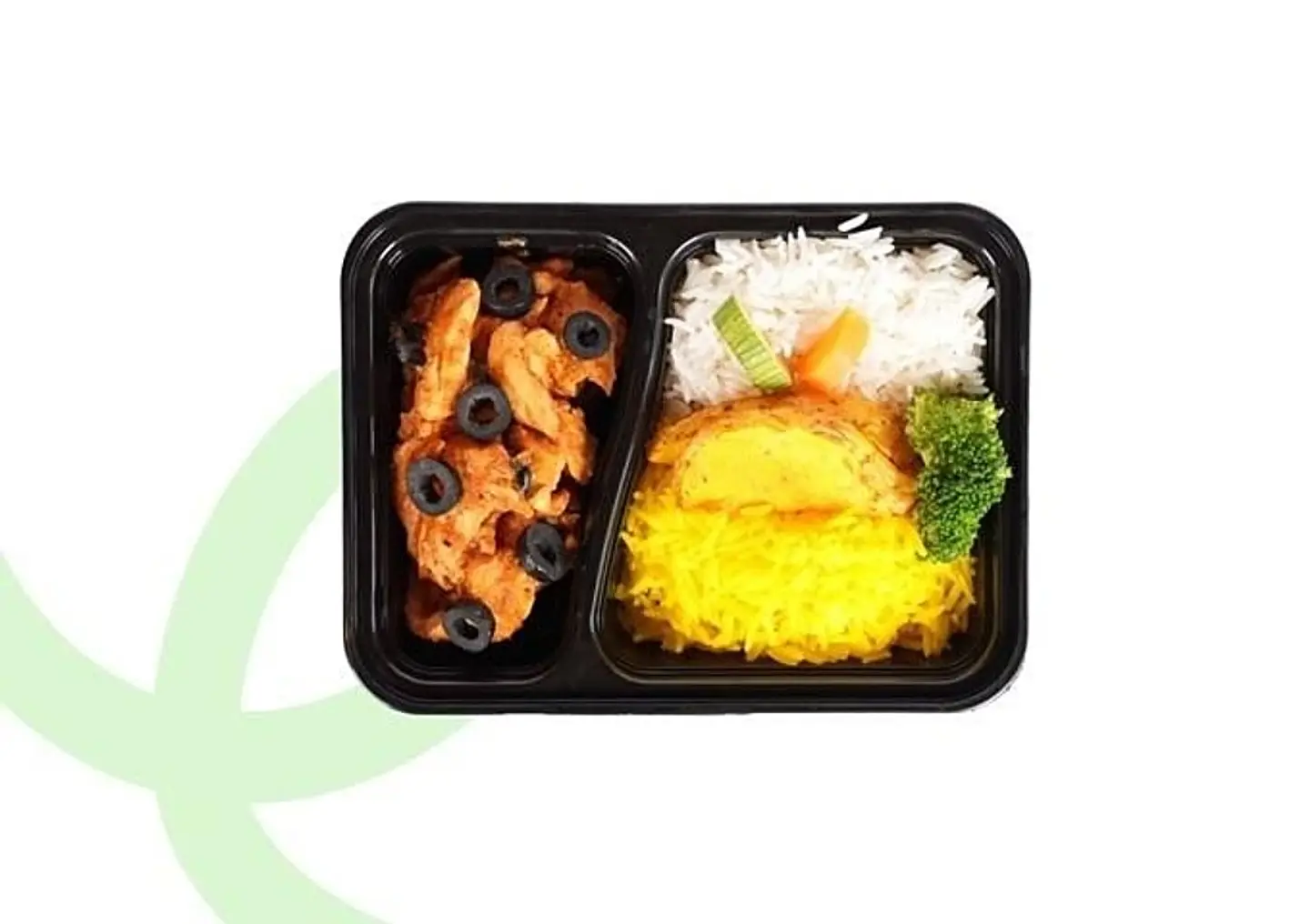 دجاج ايطالي بالاعشاب والزيتون مع أرز مشكل