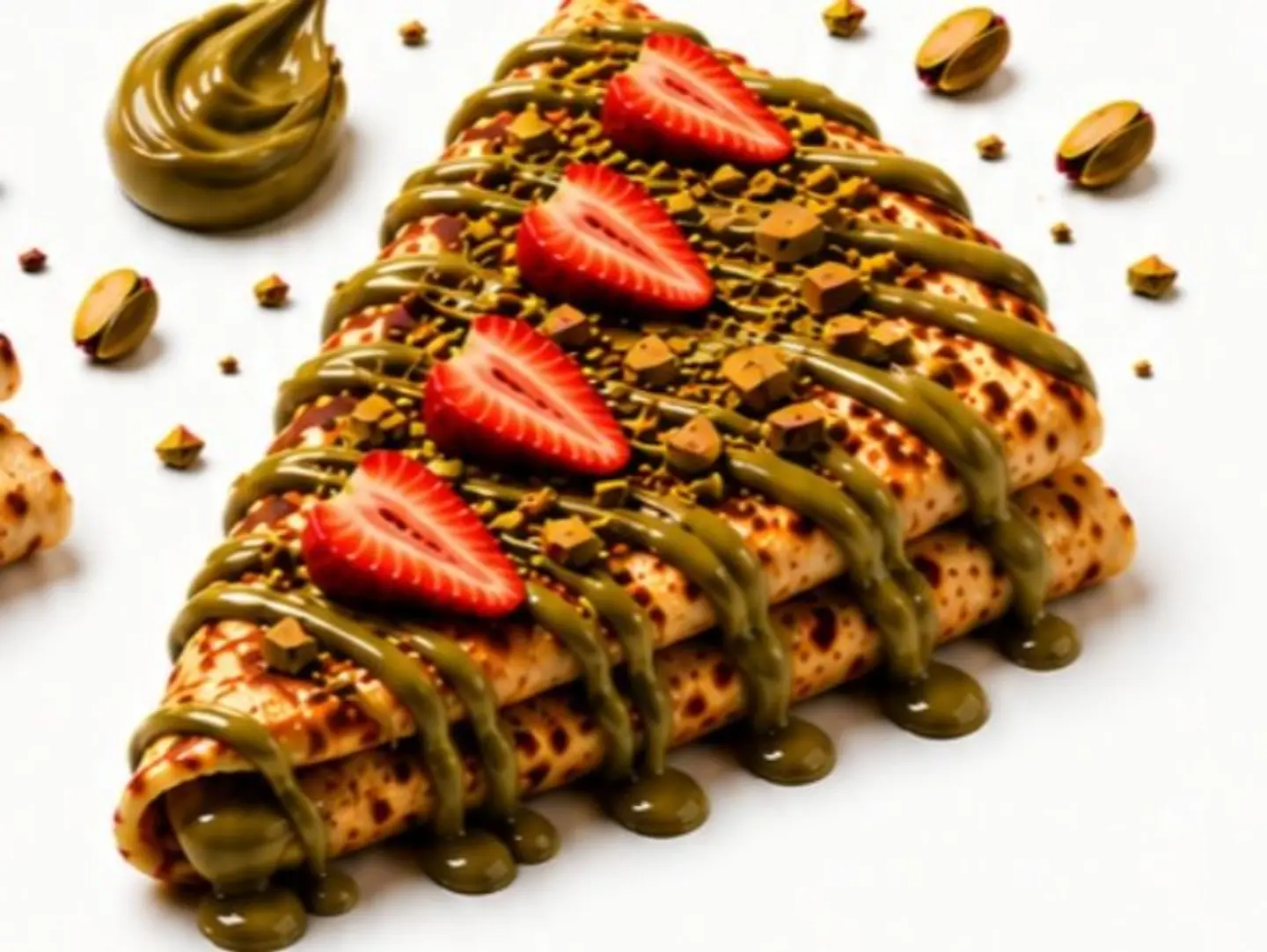 Pistachio Crepe