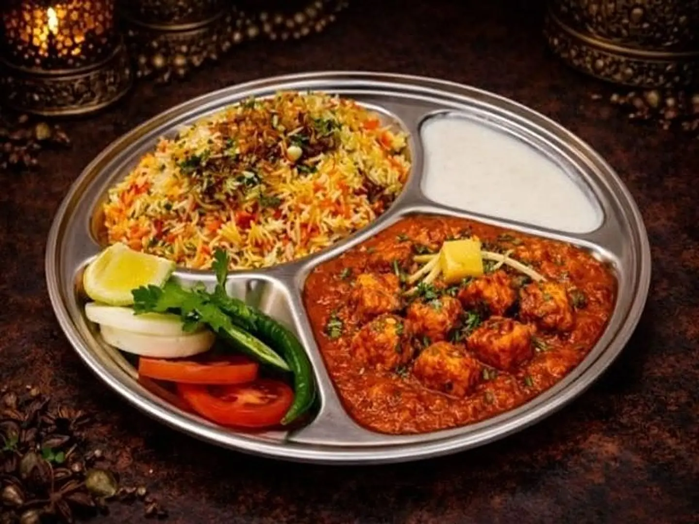 Fish Tikka Masala Rice Combo