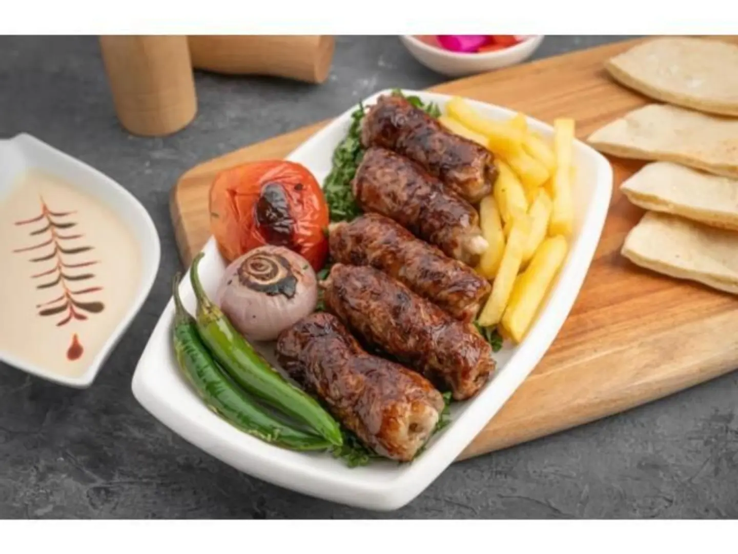 1 Kg Of Torab (Minced Meat Wrapped In Fat)