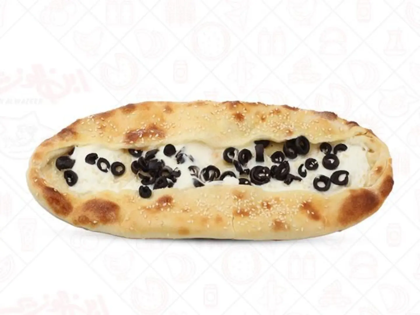 لبنة بالزيتون