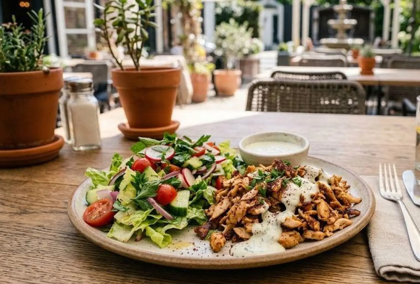 Protein Shawarma Plate