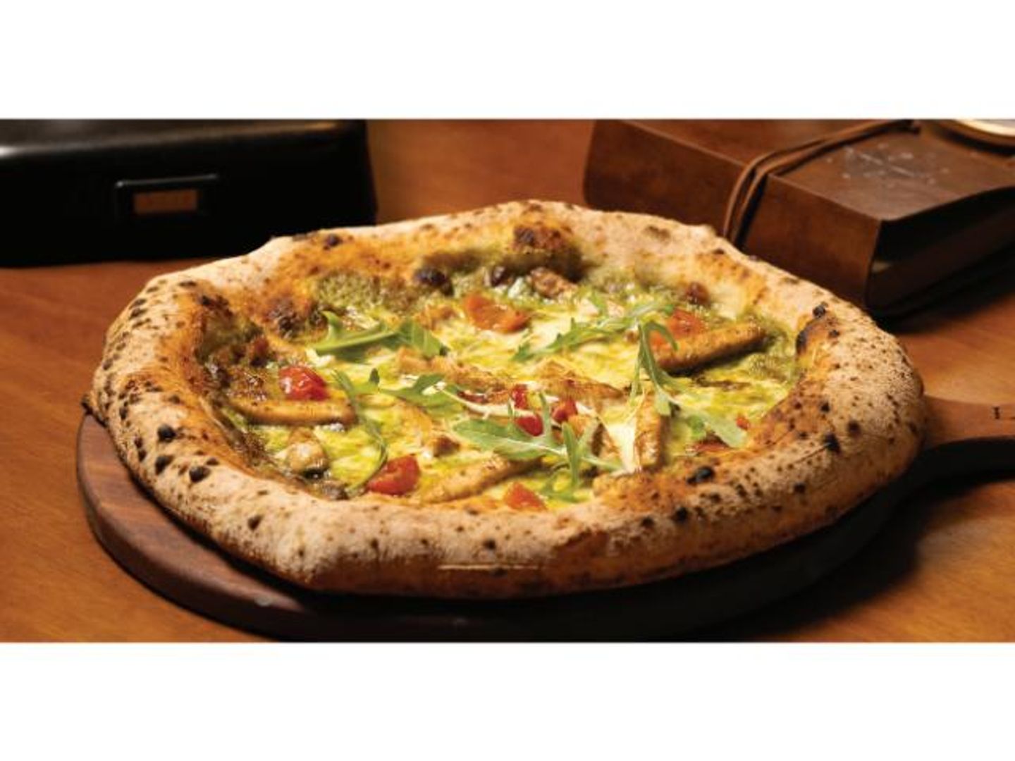 Chicken Pesto Pizza