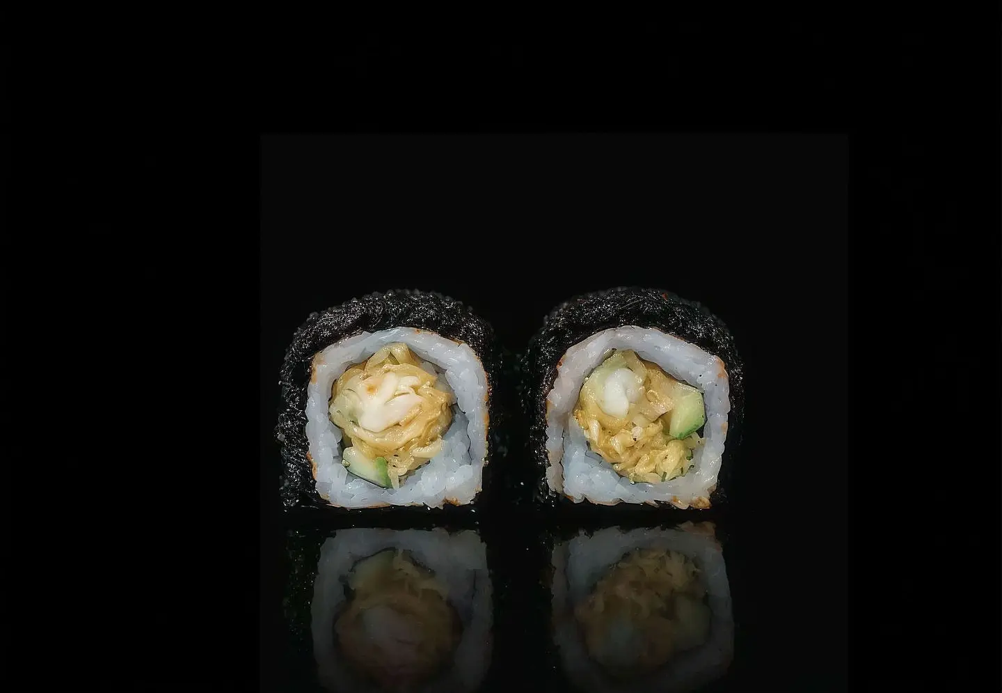Black Tempura Roll ( 6 Pieces Cooked )