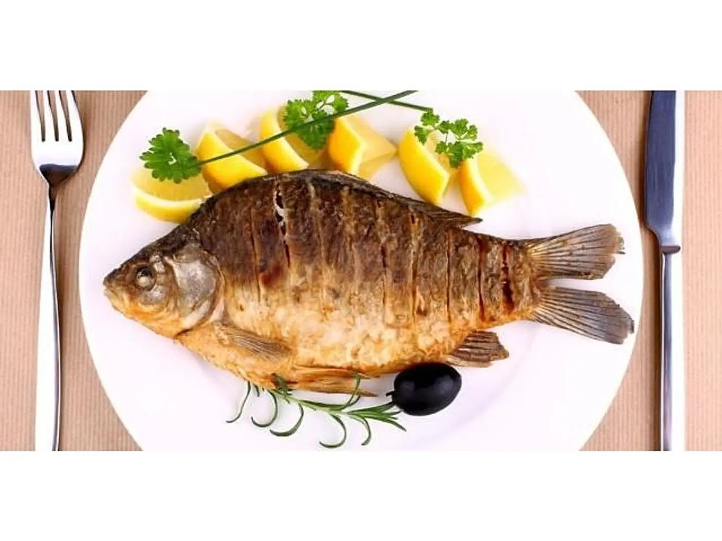 Grilled Fish Stuffed With Shrimp