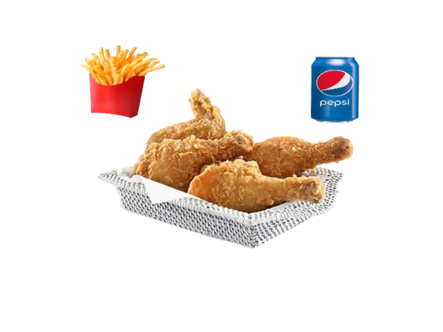 Broasted Chicken Combo
