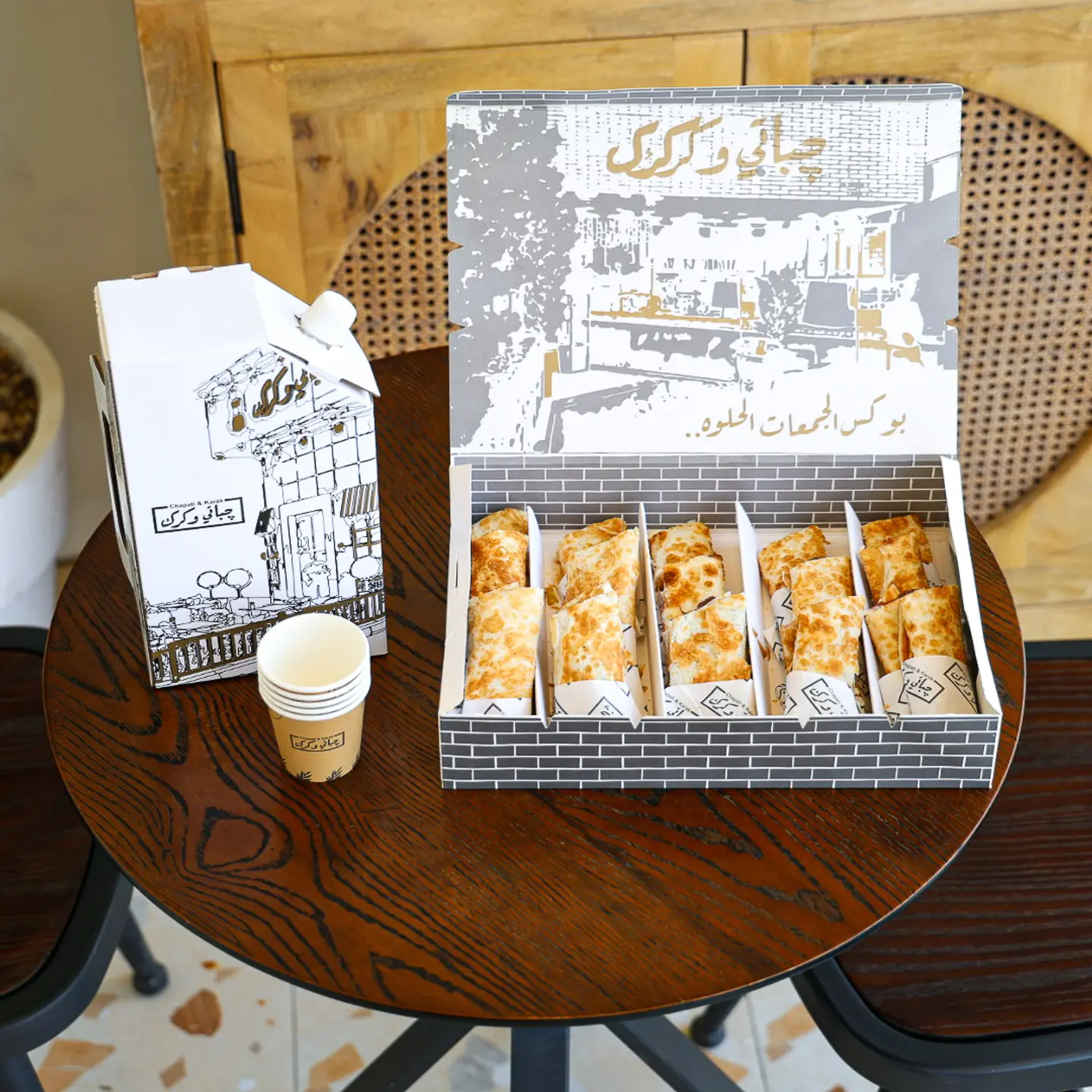 Raya Gatherings Box (Large Jabati Box + Kark Box)