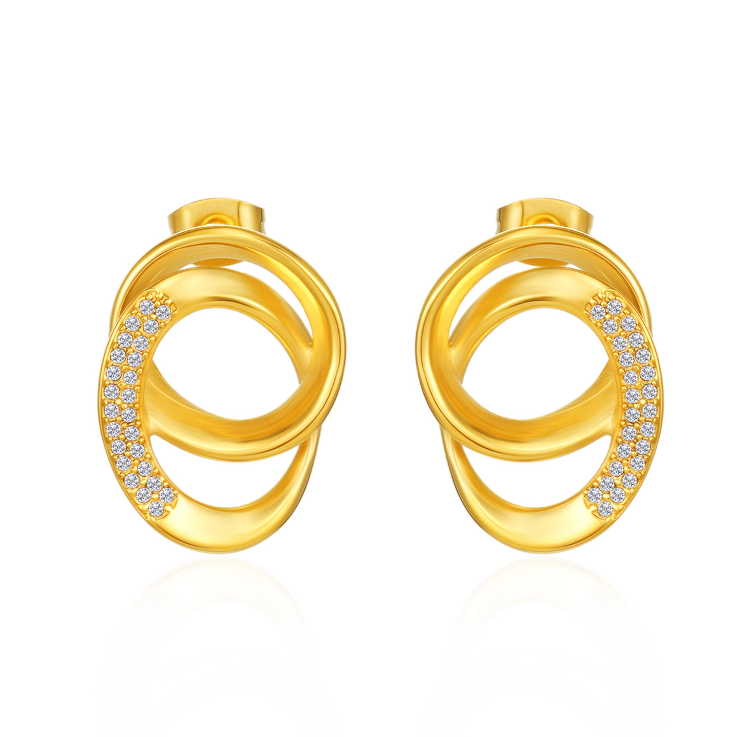Dalora Earrings.Gold