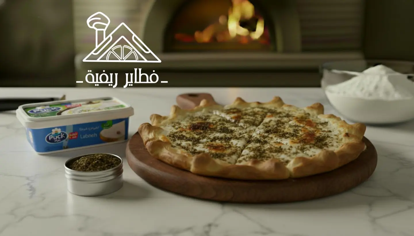 Labneh And Thyme Manakish