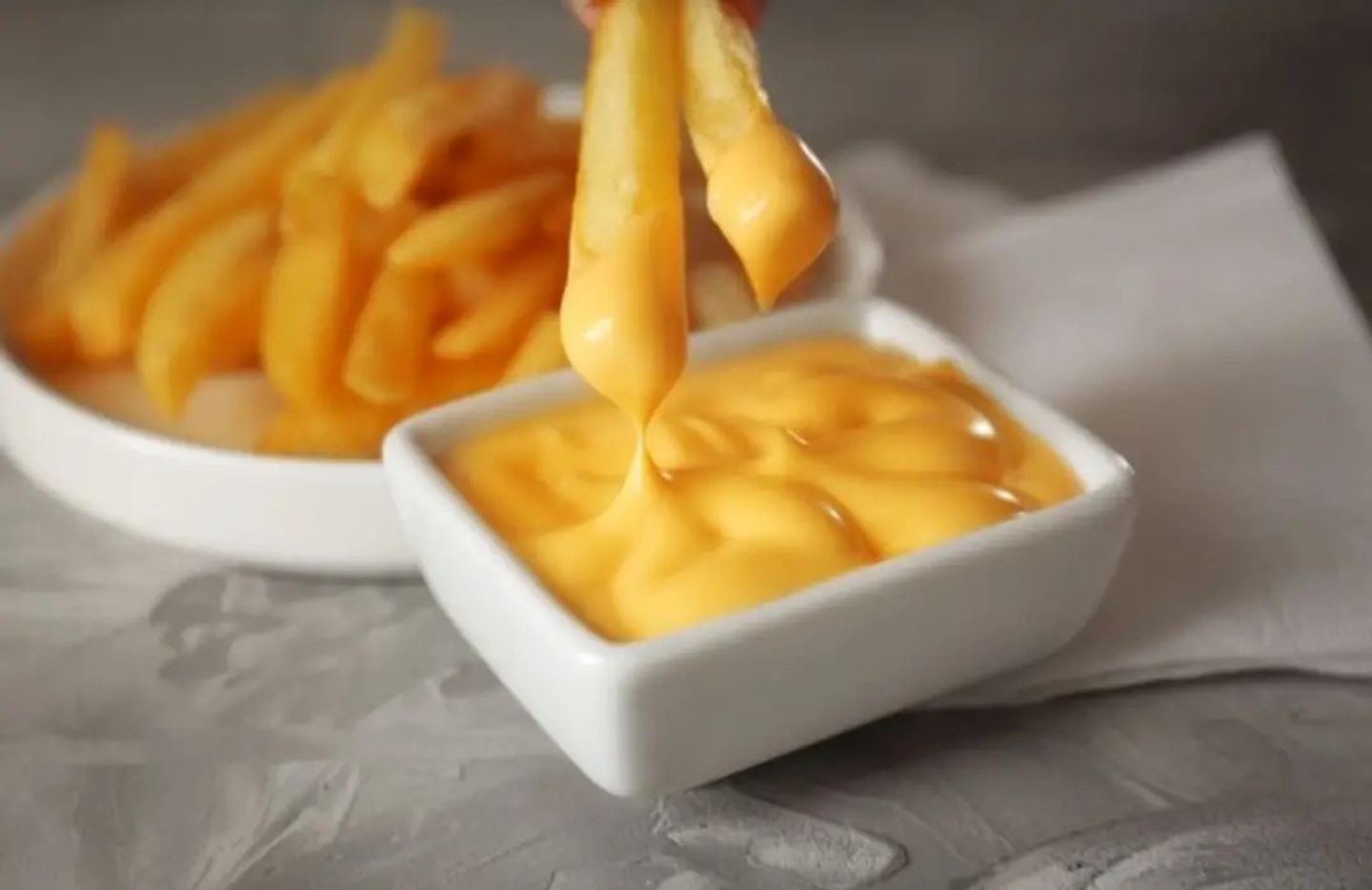 Fries With Cheddar Cheese